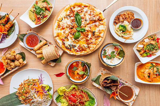 istock The most popular are green curry, red curry, and yellow curry. The paste is usually made with fresh ingredients such as chilies, garlic, shallots, lemongrass, galangal, and shrimp paste 2239323142