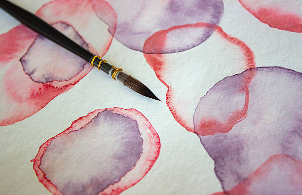 istock Artistic background image with brush and watercolor artwork 2239329630