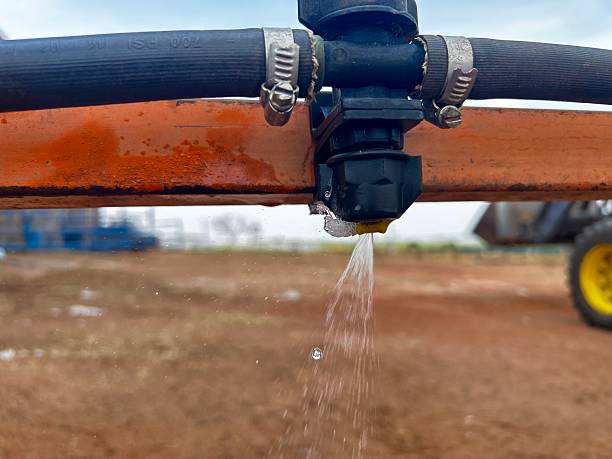 istock Sprayer adjustment. Broken spray nozzles in need of replacement. 2239341636