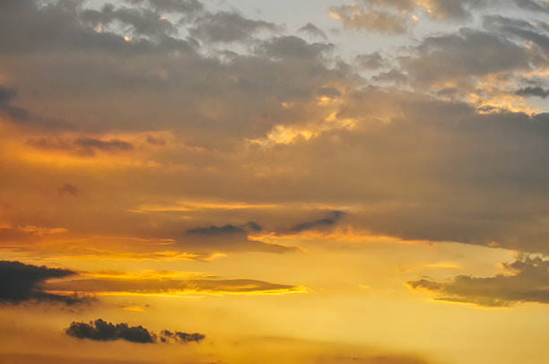 istock Beautiful storm clouds on a summer night with pinks and blues. 2239347719