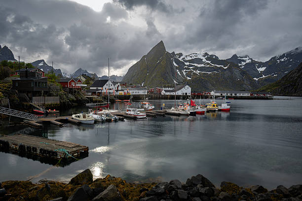 istock A village cradled by the peaks 2239348110