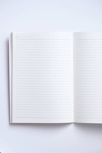 istock Close-up of blank notebook isolated on white background 2239348182