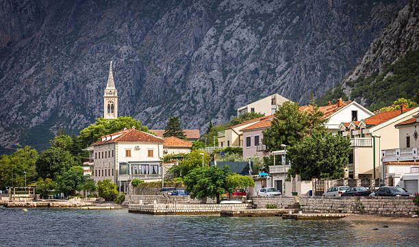 istock Scenic view of Dobrota, Montenegro 2239369736