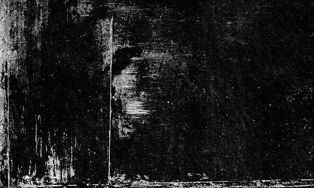 istock A high-contrast, black and white abstract grunge texture background featuring a distressed surface with heavy grain, spots, and scratches, ideal as a vintage overlay or dark, moody backdrop. 2239372772