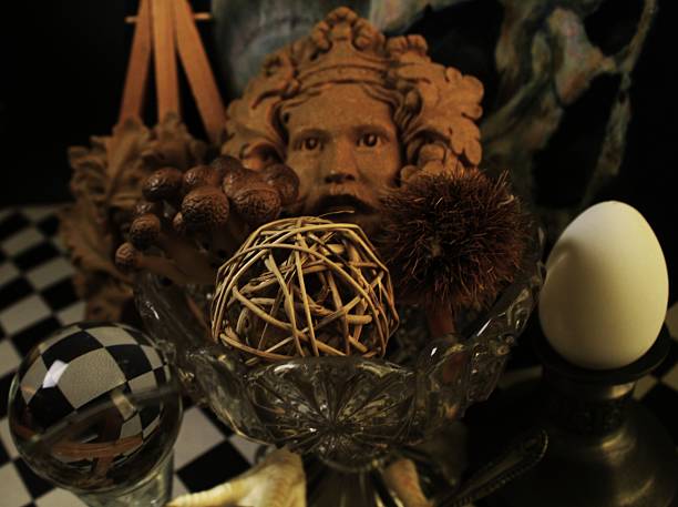 istock Green man/autumnal still life 2239387704