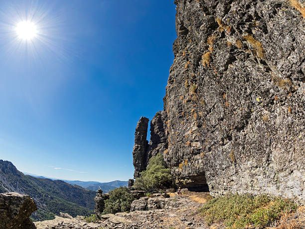 Rock formations in the Batuecas Valley, Sierra de Francia