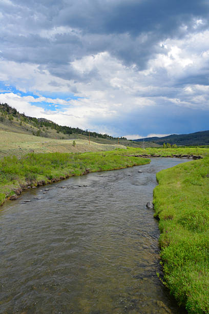 istock Wind River, looking upstream - Dubois, Fremont County, Wyoming 2239390124
