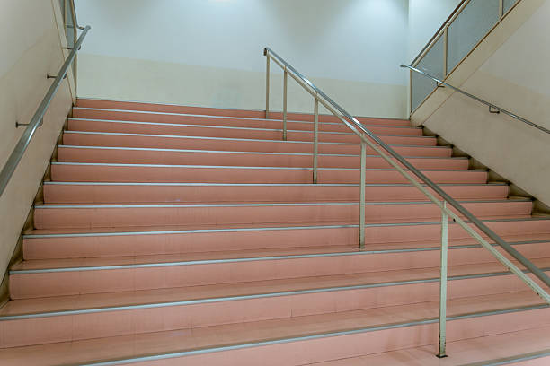 istock Minimalist Staircase Design with Gentle Colors 2239397520