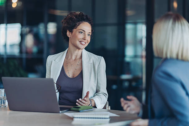 istock Businesswomen working together 2239400875