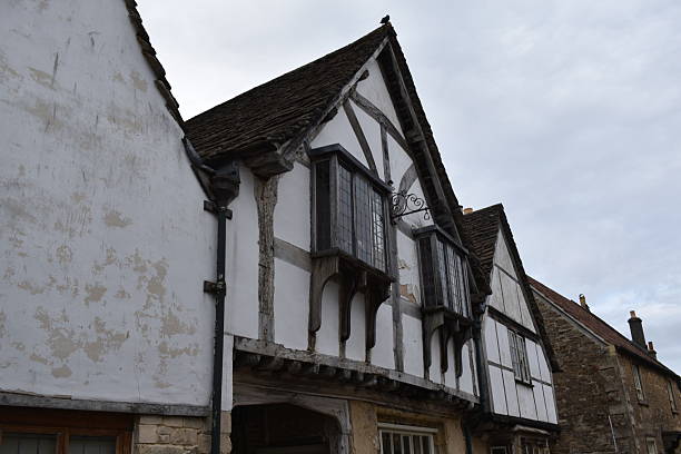 Buildings in Lacock, England