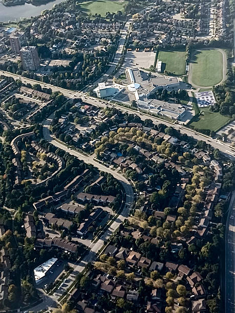 istock Suburban Mississauga From Plane 2239411827