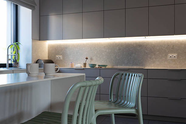 Country kitchen Scandinavian style