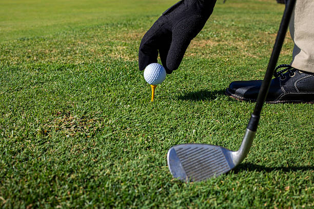 istock Golfer Selecting a Club from His Bag on the Course 2239412255