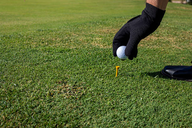 istock Golfer Selecting a Club from His Bag on the Course 2239412515