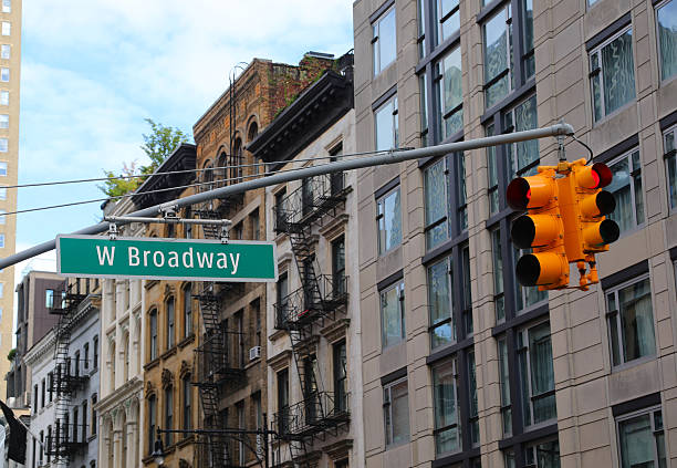 istock W Broadway intersection traffic light street sign NYC 2239418551