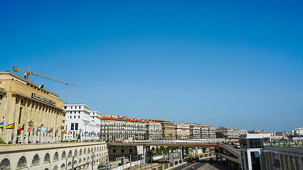 a beautiful view of the Algiers seafront
