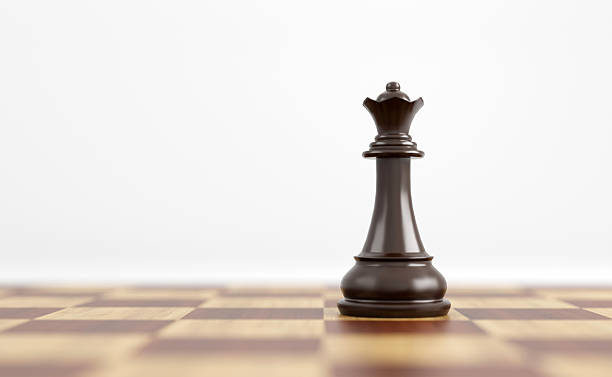 Chess piece isolated on white background