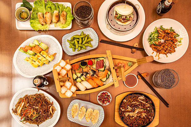 istock set of typical dishes Japanese dishes 2239442857