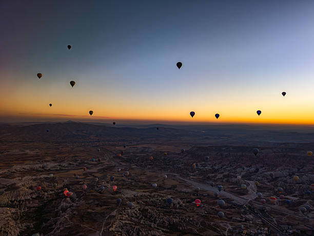 istock Balloons in Cappadocia at sunrise 2239443130