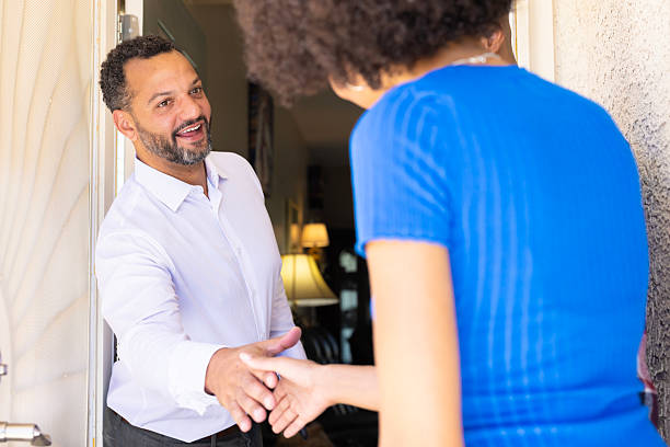 istock House viewing with real estate agent 2239451258