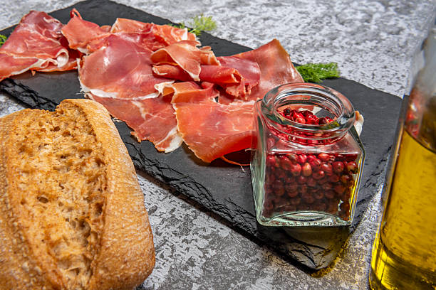istock Serrano ham is much more than a cured meat; it is a fundamental pillar of Spanish culinary identity, 2239462056