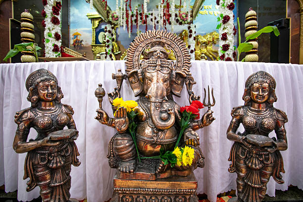 istock Indian traditional wedding ceremony interiors and decorations 2239471099