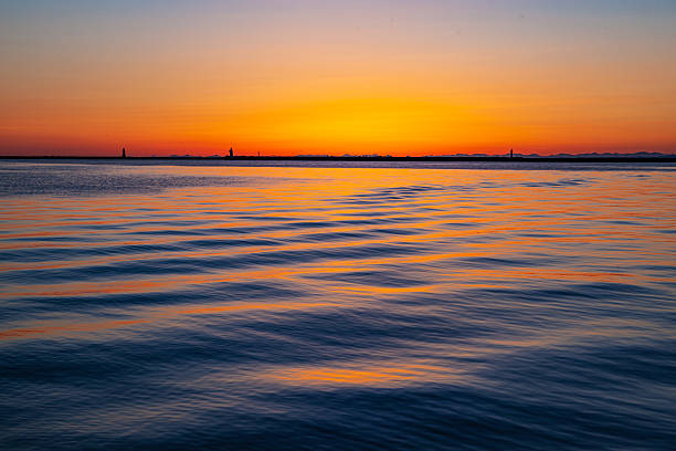 istock Sunset at Kushiro Port, Hokkaido. 2239471823