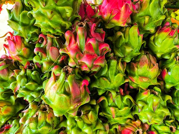 istock dragon fruit on the market 2239475704