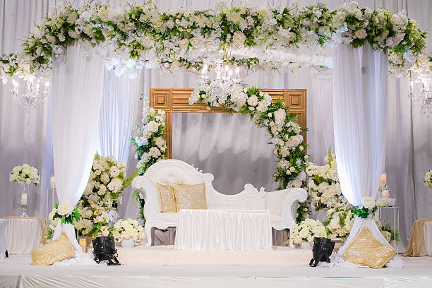 istock Indian traditional wedding ceremony interiors and decorations 2239476573