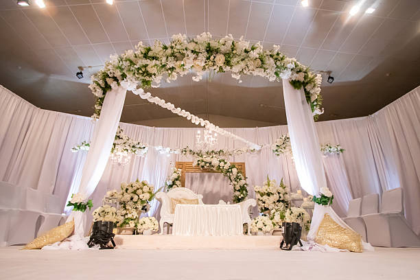 istock Indian traditional wedding ceremony interiors and decorations 2239476706
