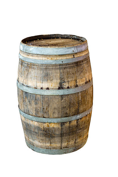 istock Wooden Wine Barrel Isolated background 2239482529