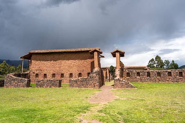 istock Ancient Ruins of Raqchi in the Peruvian Highlands Under Clouds 2239483558