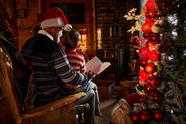 istock Reading a children's book on New Year's Eve! 2239486625