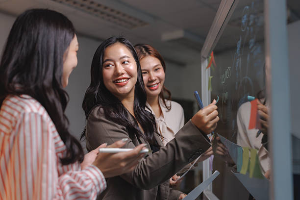 istock Asian women collaborating on business strategy planning 2239487843