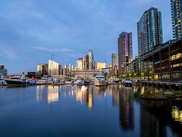 istock Docklands waterfront in Melbourne, Australia 2239491441