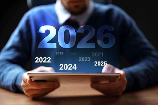 istock Looking forward to the future with technology in hand for planning and growth 2239510267
