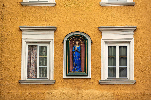 Virgin Mary, church of Brunate in the province of Como, Italy.