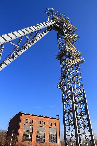 istock Coal mine headframe in Gorny Slask, Poland 2239513131