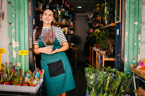 istock Female florist 2239518094