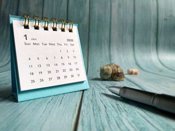 istock January 2026 Monthly Calendar Concept. 2239521577