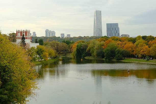 istock Novodevichey Park in autumn in Moscow 2239526889