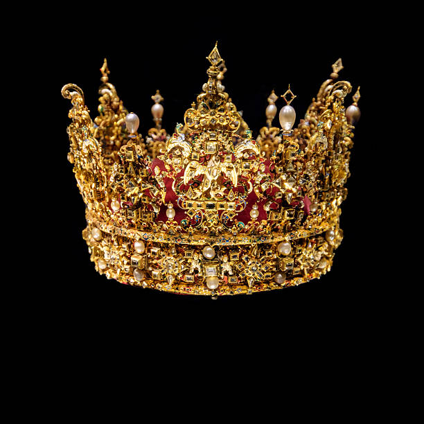 istock Golden crown with gems 2239542998