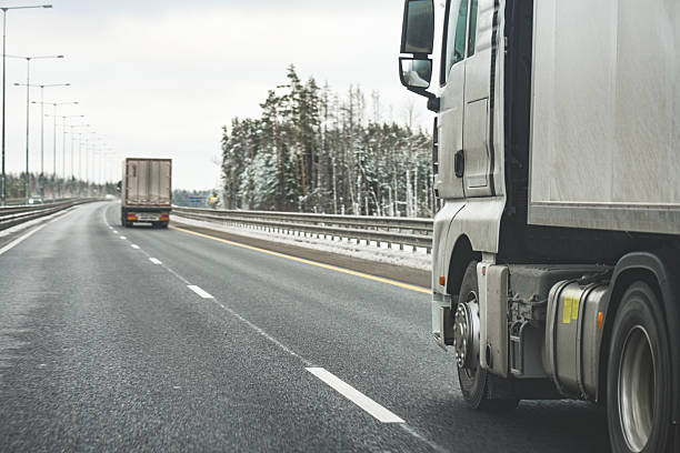 istock truck on the highway 2239545322