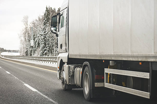 istock truck on the highway 2239547617