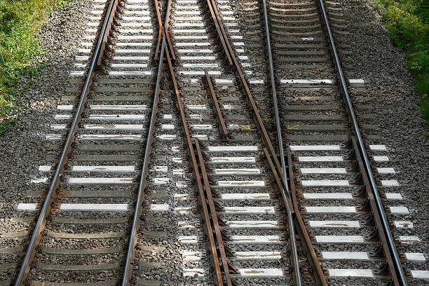 istock railroad tracks detail aerial view 2239549366