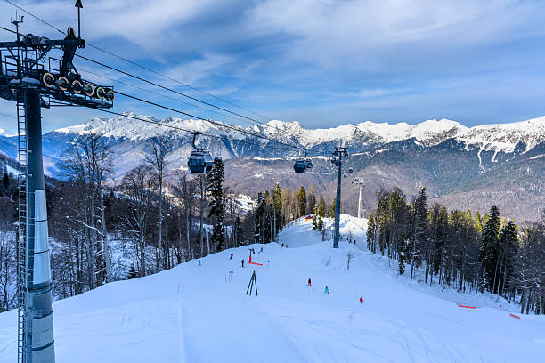 istock A sunny winter day at a ski resort 2239551270
