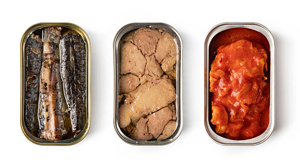 istock canned with different types of fish and seafood 2239552977