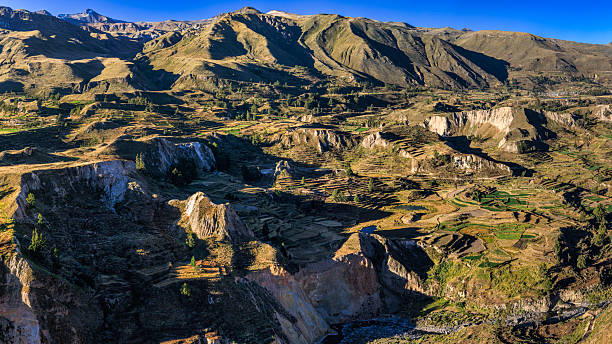 istock Panoramic view of  Colca Canyon, Peru 2239556585