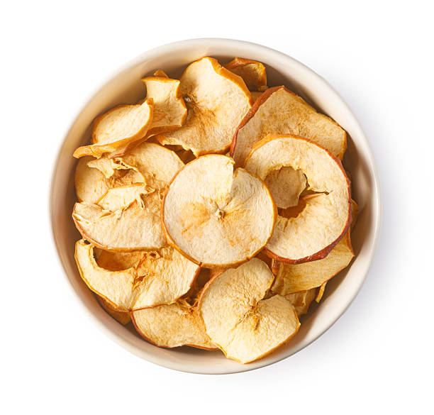 istock Dried apple slices in bowl, healthy snack concept 2239556786