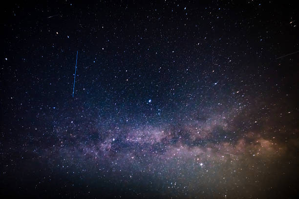 istock Milky way stars and constellations with a galaxy background. 2239556994